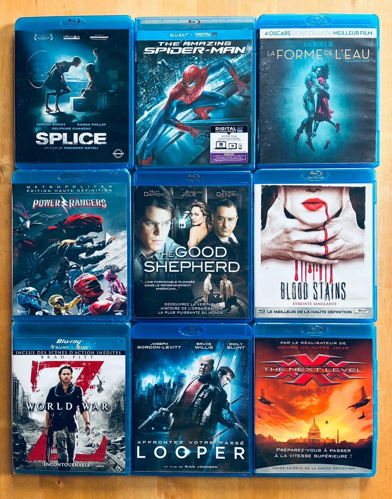 Lot 9 Blu-ray divers.